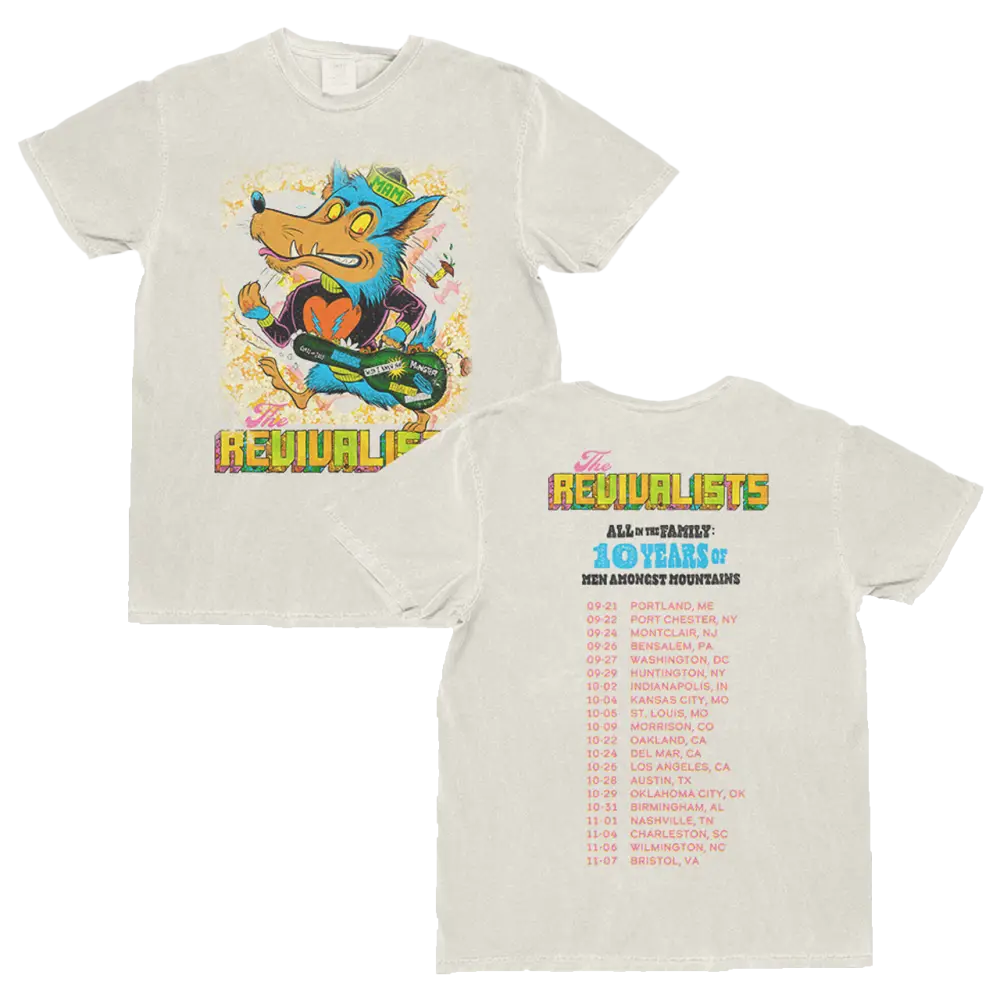 2025 The Revivalists Fall 2025 Tour Tee – The Revivalists Official