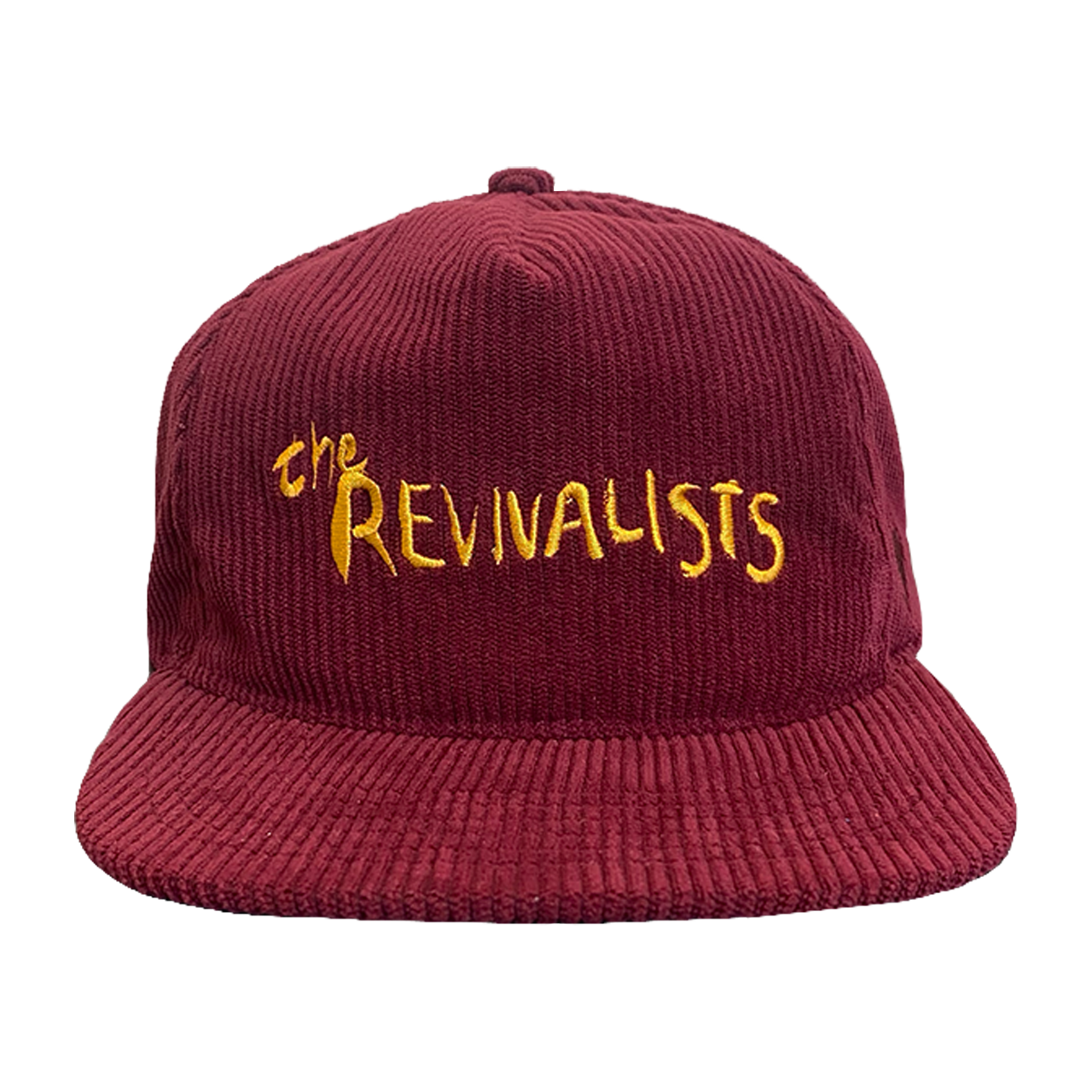 2022 The Revivalists Maroon Corduroy Snapback Hat – The