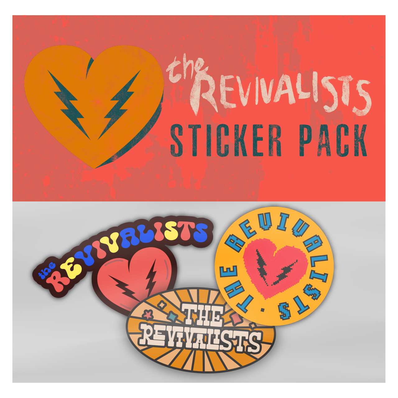 2023 The Revivalists Pour It Out Into The Night LE Enamel Pin Set