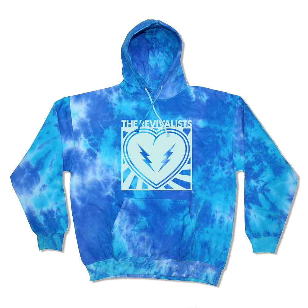 Lunar Blue Tie Dye Hoodie