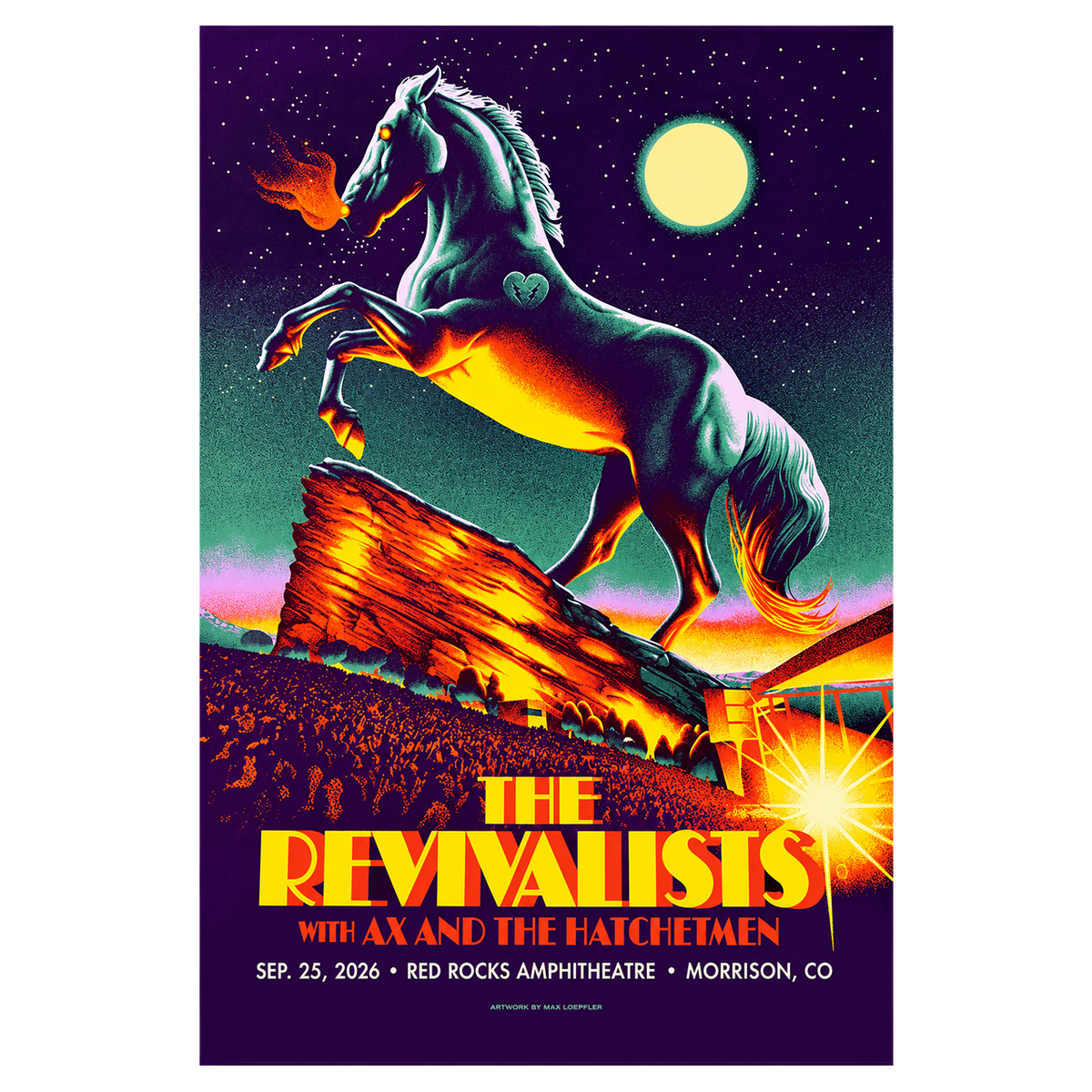 2026 Red Rocks Posters