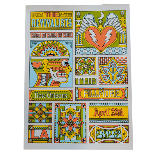 The Fillmore New Orleans 2023 Poster - Foil Print (SIGNED)