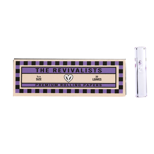 Reviver Rolling Papers + Reusable Glass Tip