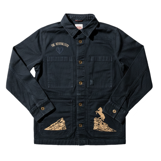 The Revivalists x Topo Designs Navy Utility Jacket