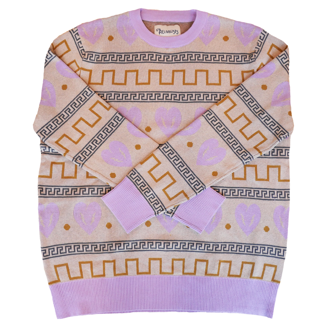 Purple Heart Sweater