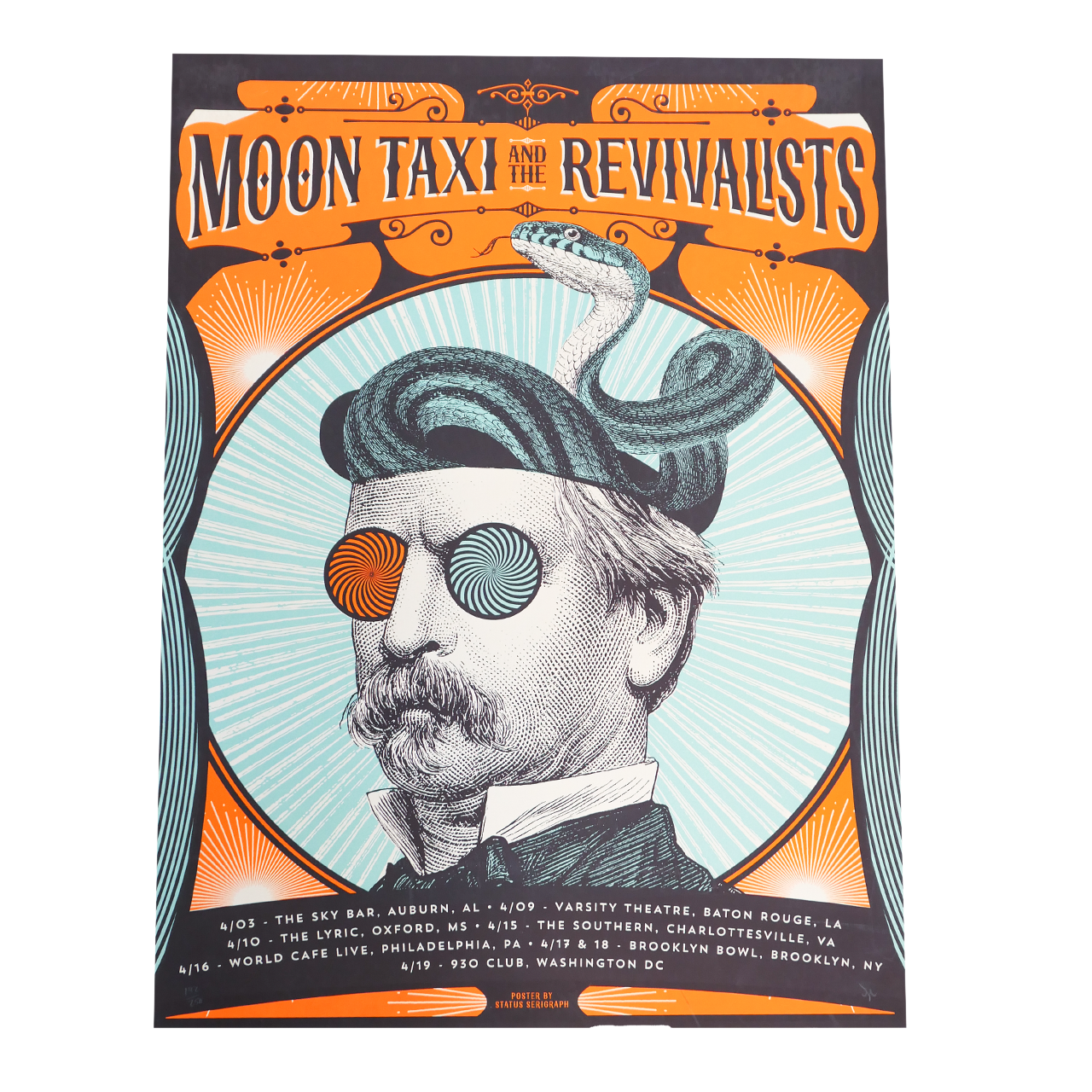 Moon Taxi and The Revivalists Poster