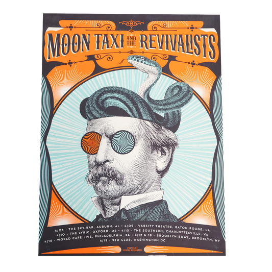 Moon Taxi and The Revivalists Poster