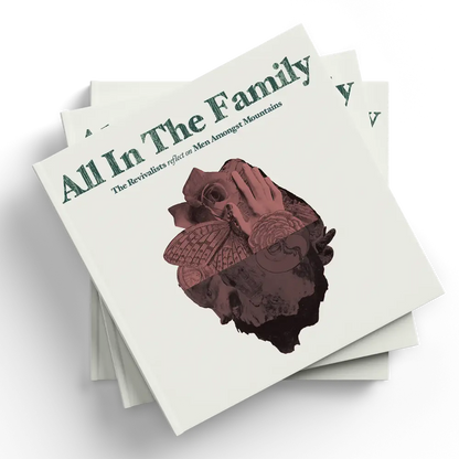 Stacked album covers.