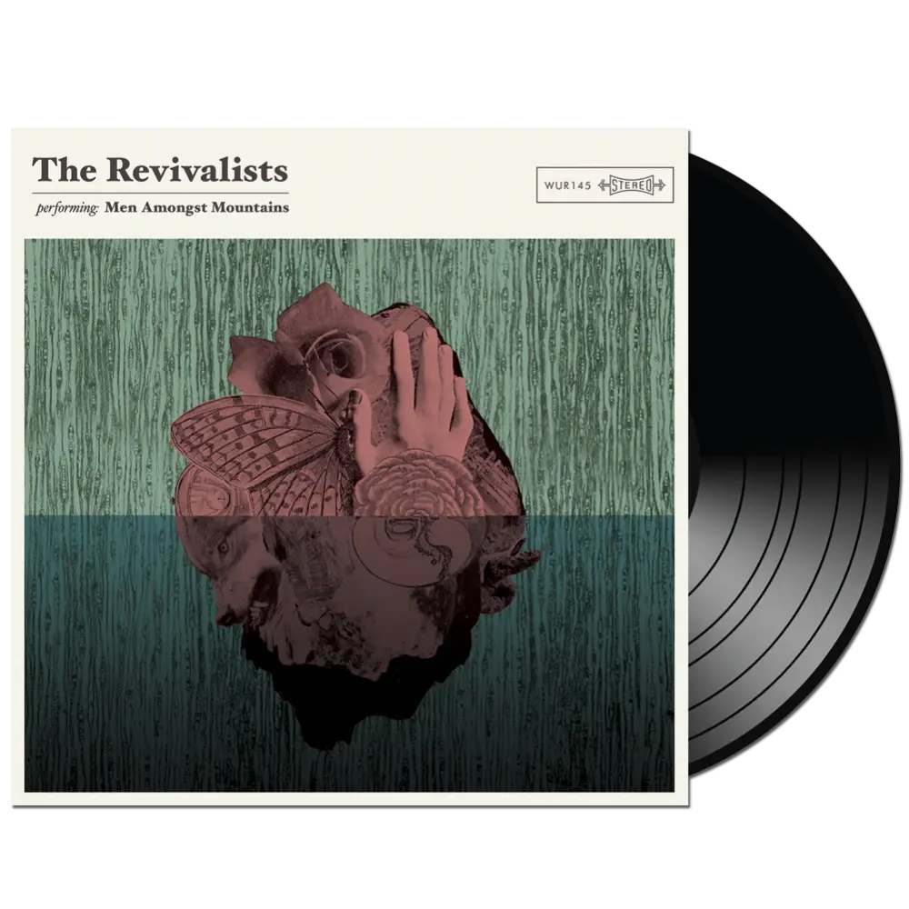 Vinyl record album cover for ’The Revivalists’ featuring abstract anatomical heart artwork.