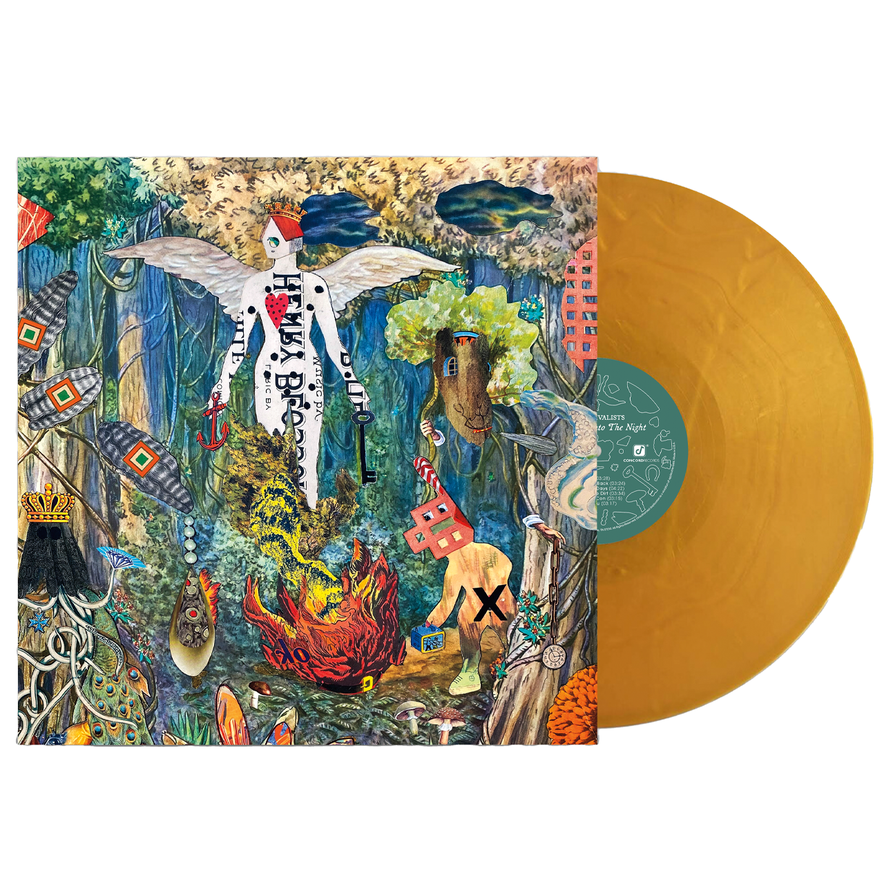 Pour It Out Into The Night Vinyl - Gold