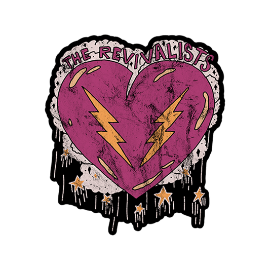 The Revivalists Heart Sticker