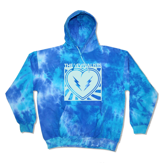 Lunar Blue Tie Dye Hoodie